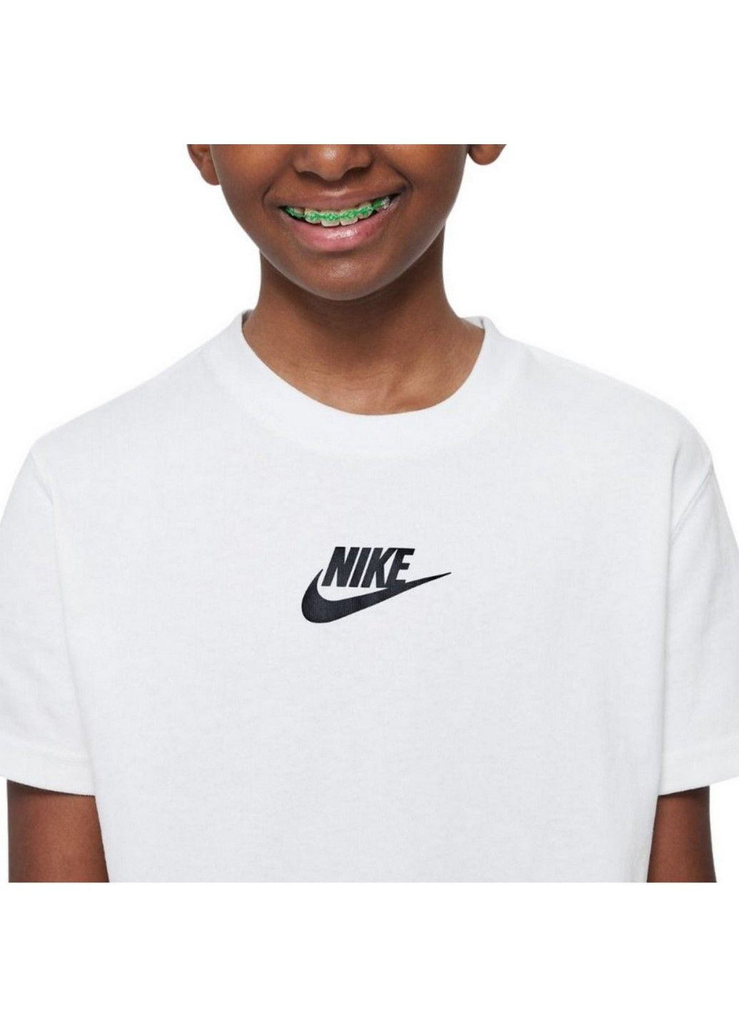 Біла демісезонна футболка u nsw tee prem essntls dx9540-100 Nike