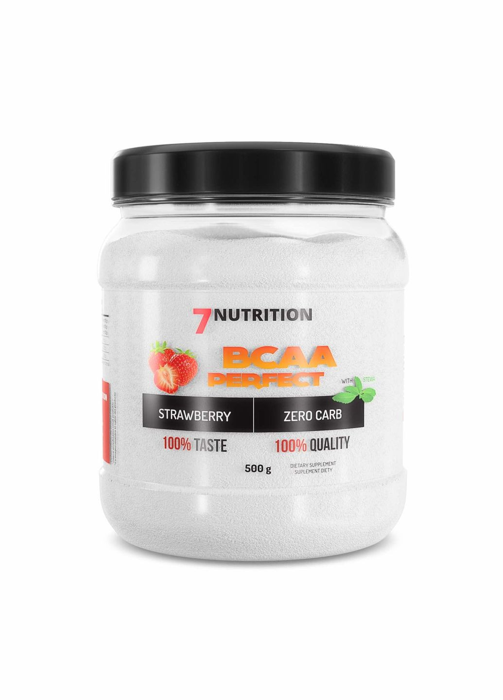 Амінокислоти BCAA Perfect 500g (Strawberry) 7 Nutrition (301474404)