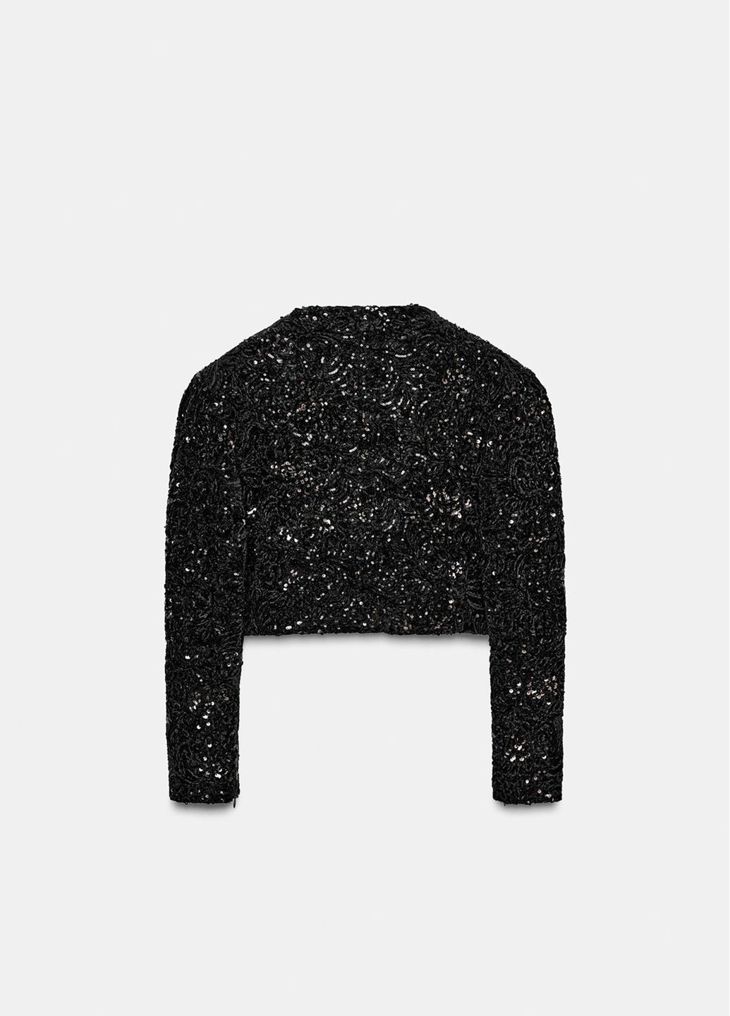 Черный демисезонный кардиган Zara