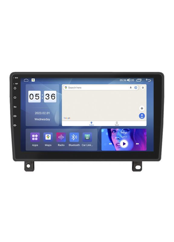 Штатная магнитола для Opel Astra H Рестайлинг 2006-2014 экран 9" 2/32Gb CarPlay 4G Wi-Fi GPS Prime 6шт Lesko (336200980)