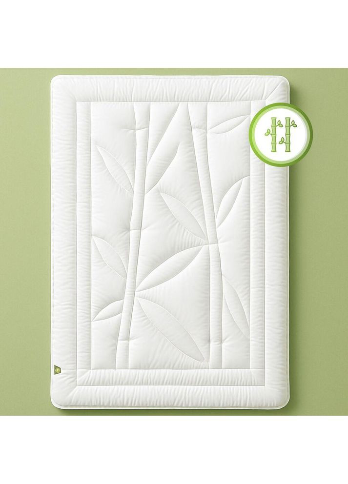 Одеяло Bamboo 200х220 см евро всесезонное бамбуковое антиаллергенное бамбук белое IDEIA (372128248)