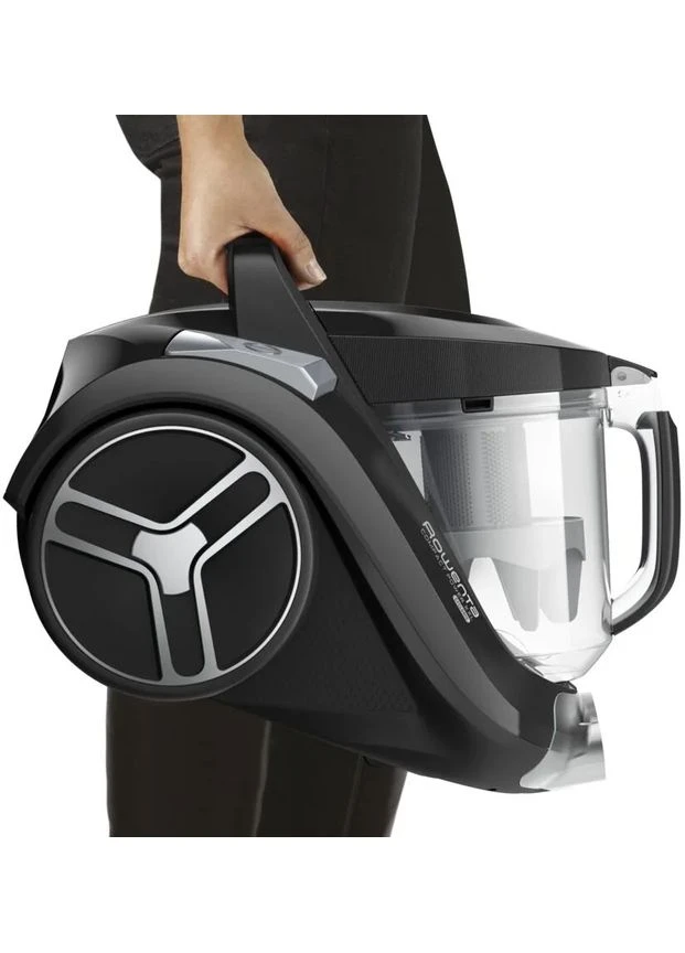Пылесос Compact Power XXL Classic с контейнером, 900Вт, объем 25л, система HEF, черный Rowenta (393475852)
