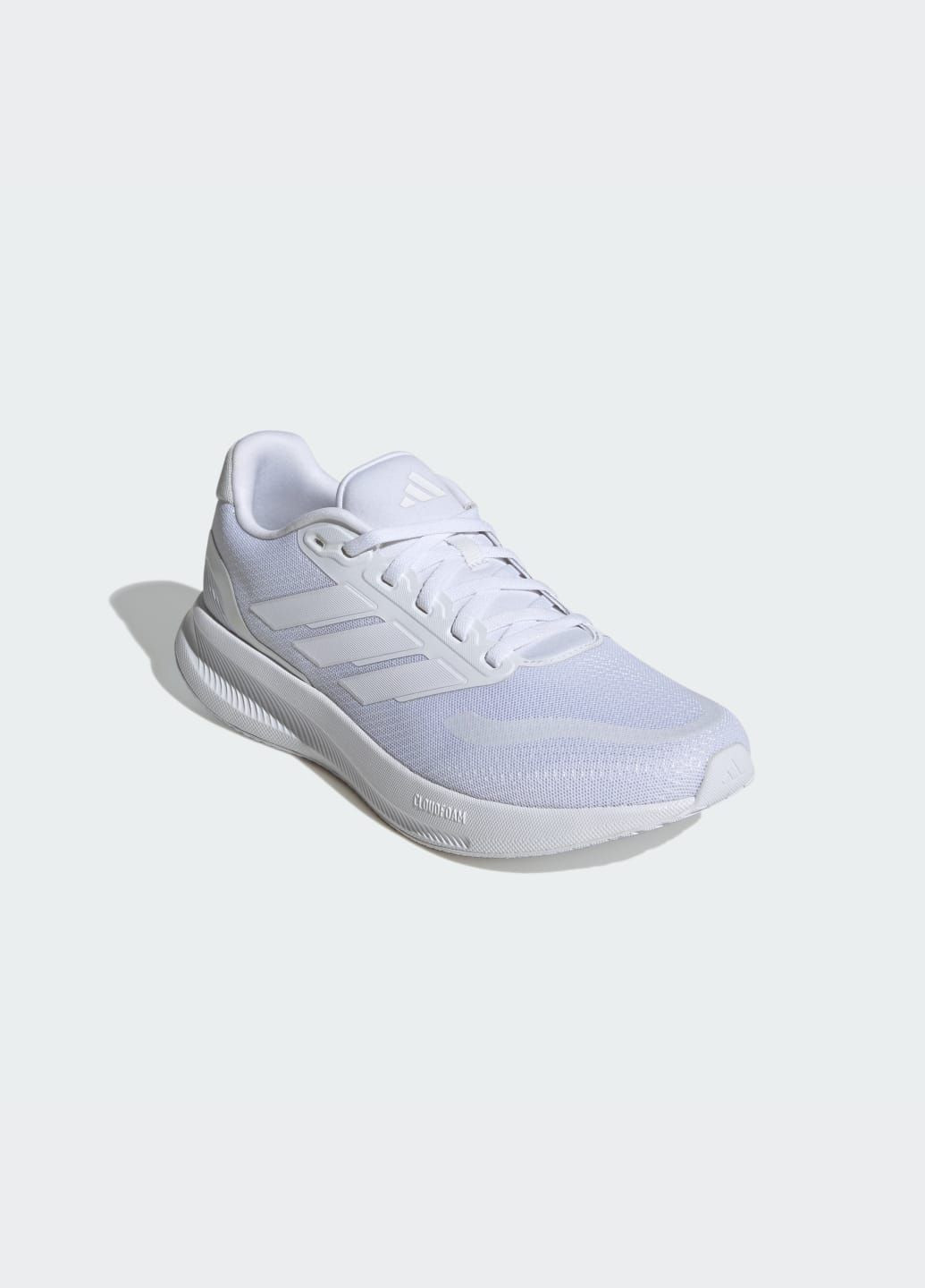 Белые летние кроссовки для бега runfalcon adidas
