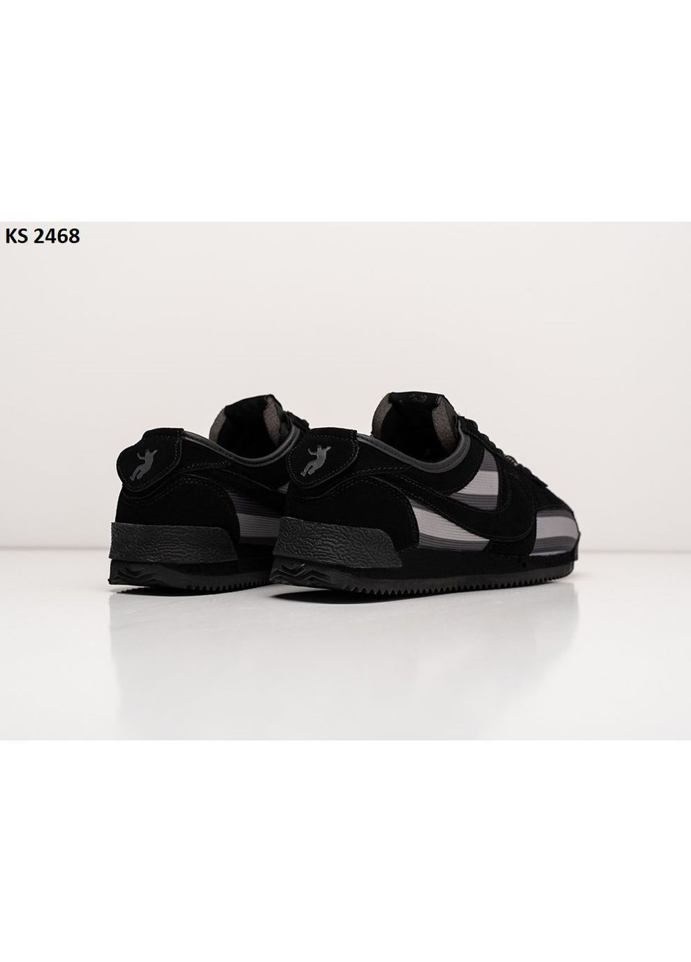 Черные демисезонные кроссовки мужские nike cortez x union gray black найк кортез No Brand