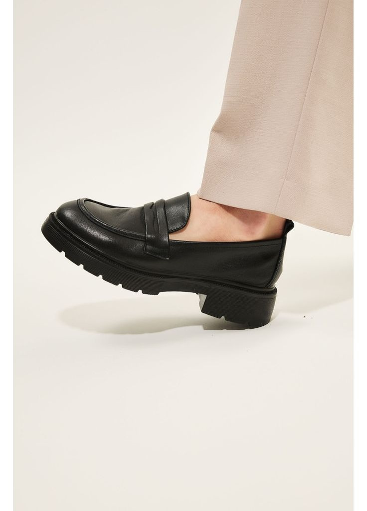 Lonza Туфлі 204478 чорний з натуральна шкіра, україна — демісезон (348782725)