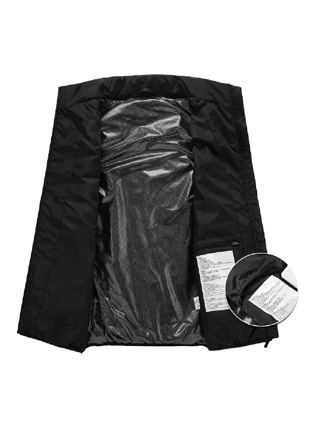 Мужской теплый жилет с подогревом от PowerBank 3 температурных режима 9 зон нагрева (476295-Prob) Черный L Unbranded (278229233)