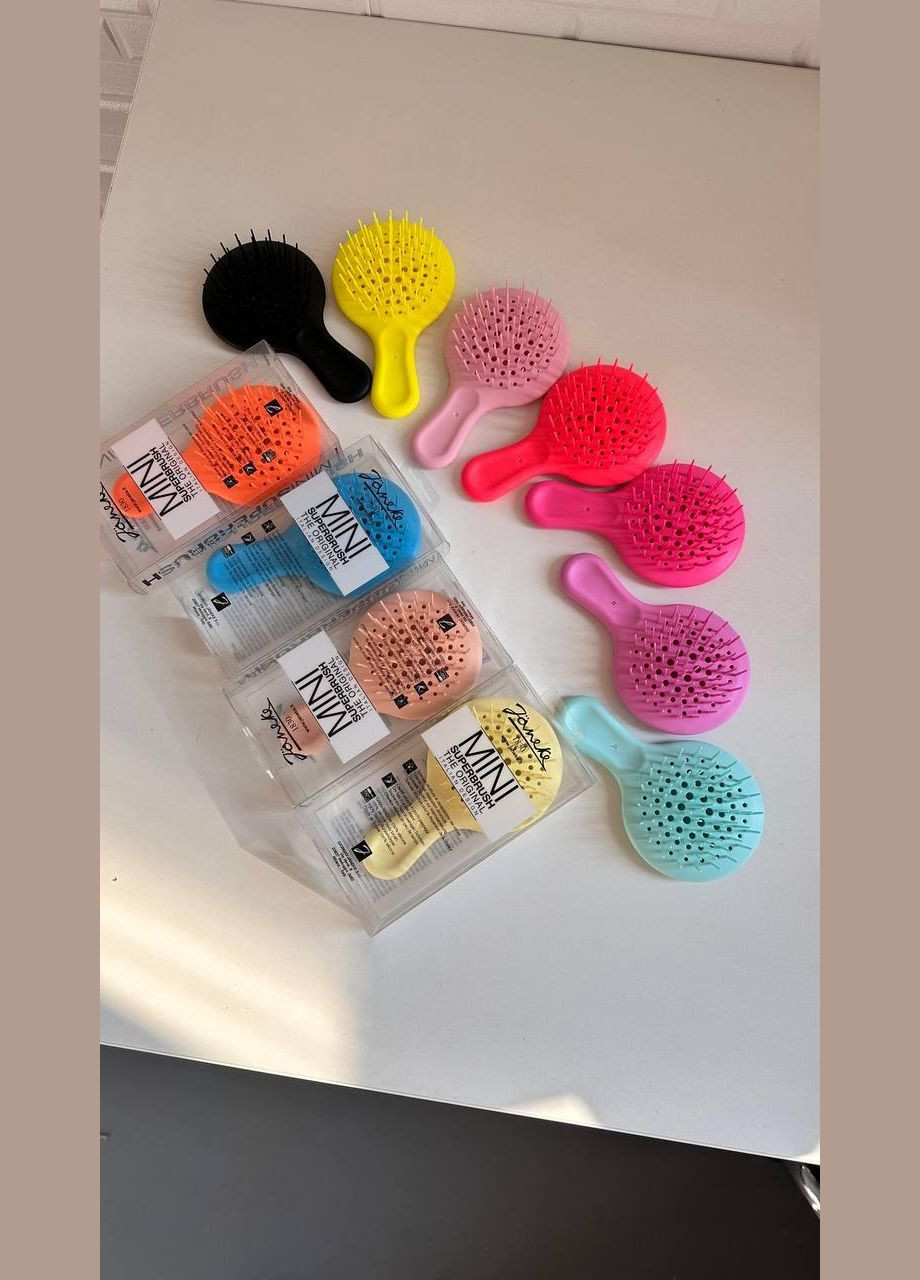 Расческа для волос Superbrush Mini Синий Janeke (311666323)
