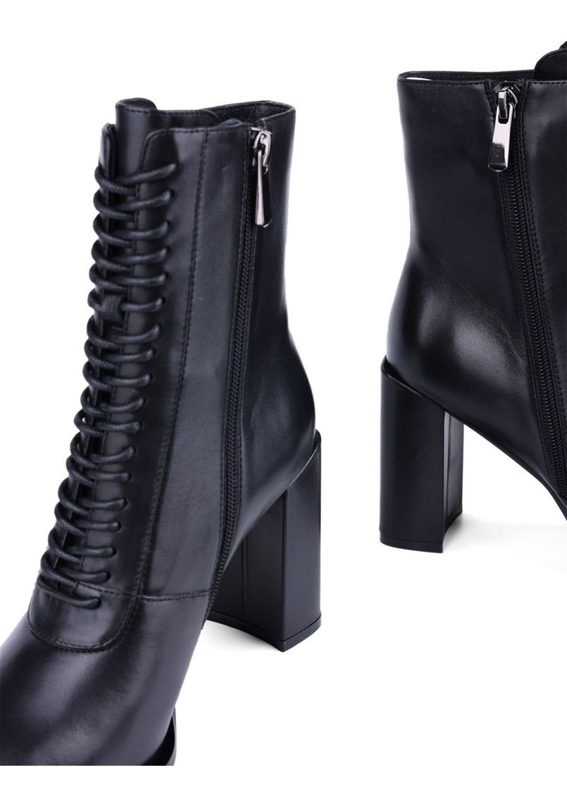 Жіночі Черевики TY880-0603-1 Чорний Шкіра Attizzare (299896267)