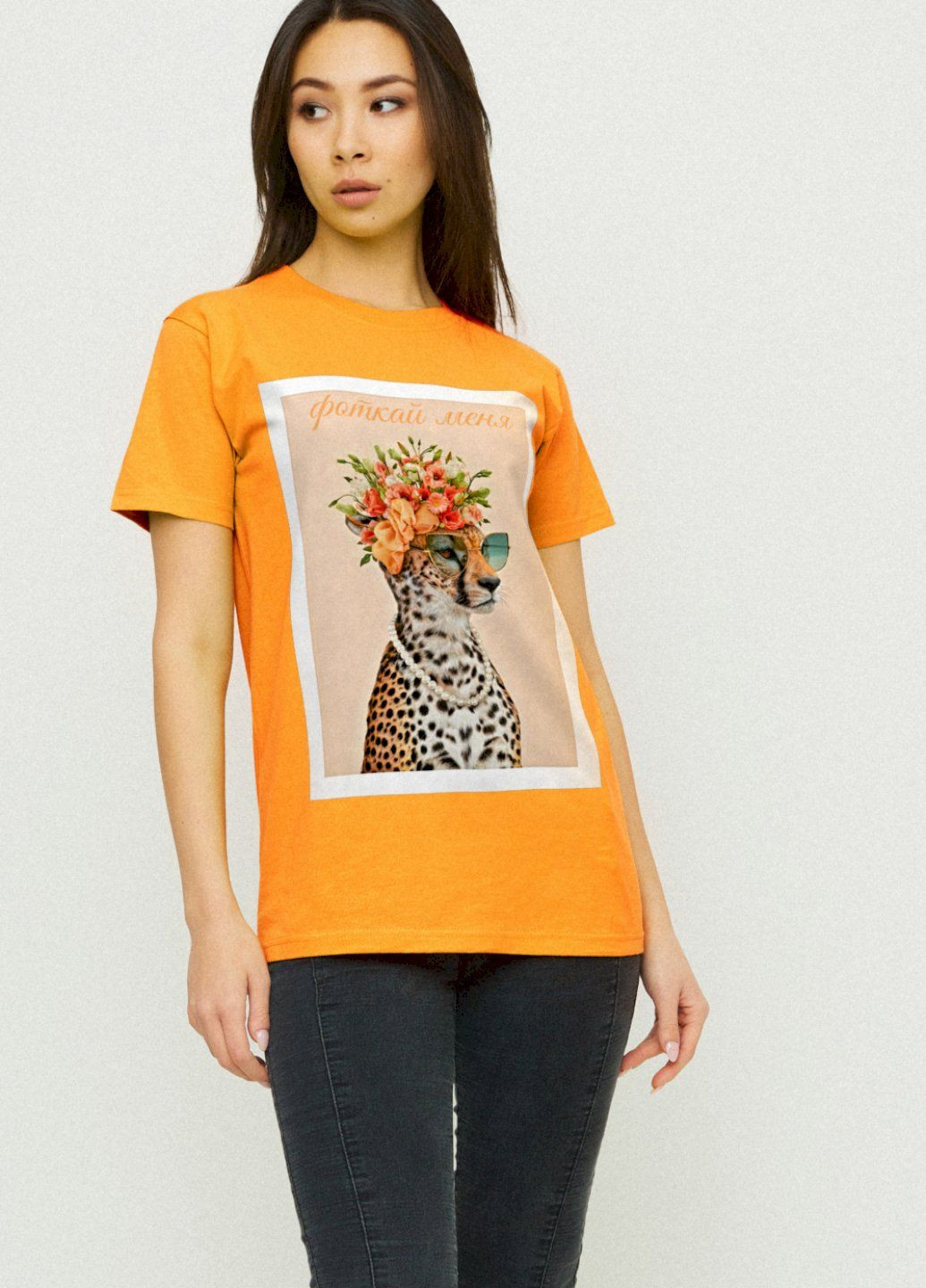 Футболка Boyfriend / air print / YAPPI - (325222284)