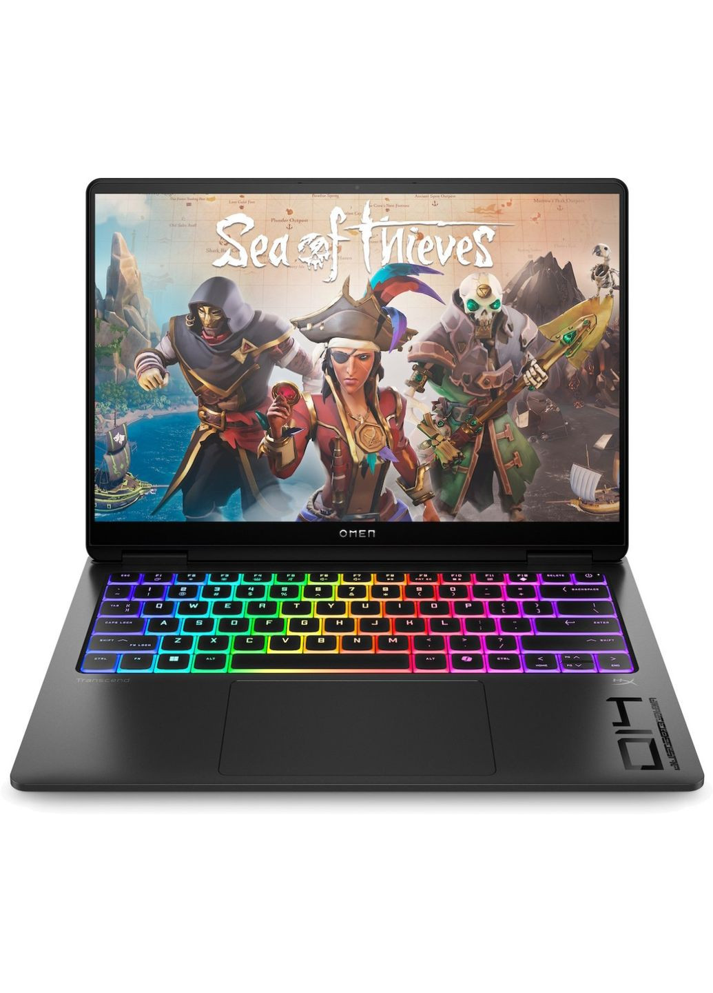 Ноутбук BW7L4EA OMEN Transcend 14-fb1000ru 14" 3K OLED, Intel U9-285H, 64GB, F2048GB, NVD5070-8, Win11, HP (364275571)