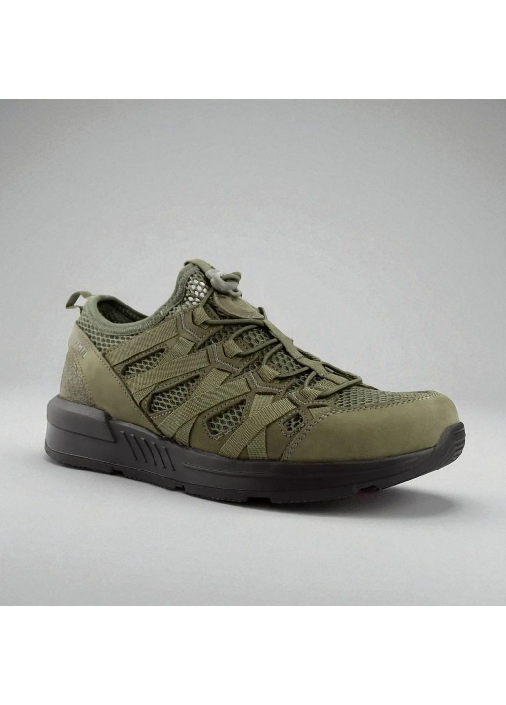 Летние Кроссовки Мужские Тактические. 40-46р Олива. Выдерживают постоянные нагрузки! STLM-1033 No Brand (349513019)