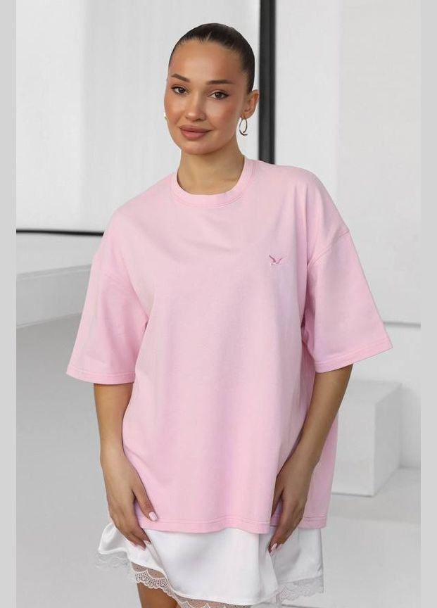 Котонова футболка оверсайз Україна - (329754057)