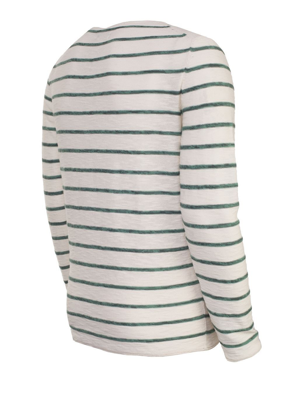 Белый летний свитер тонкой вязки пуловер Tom Tailor