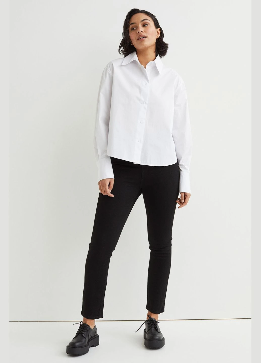 Джинси демісезон,чорний, H&M - (322128264)