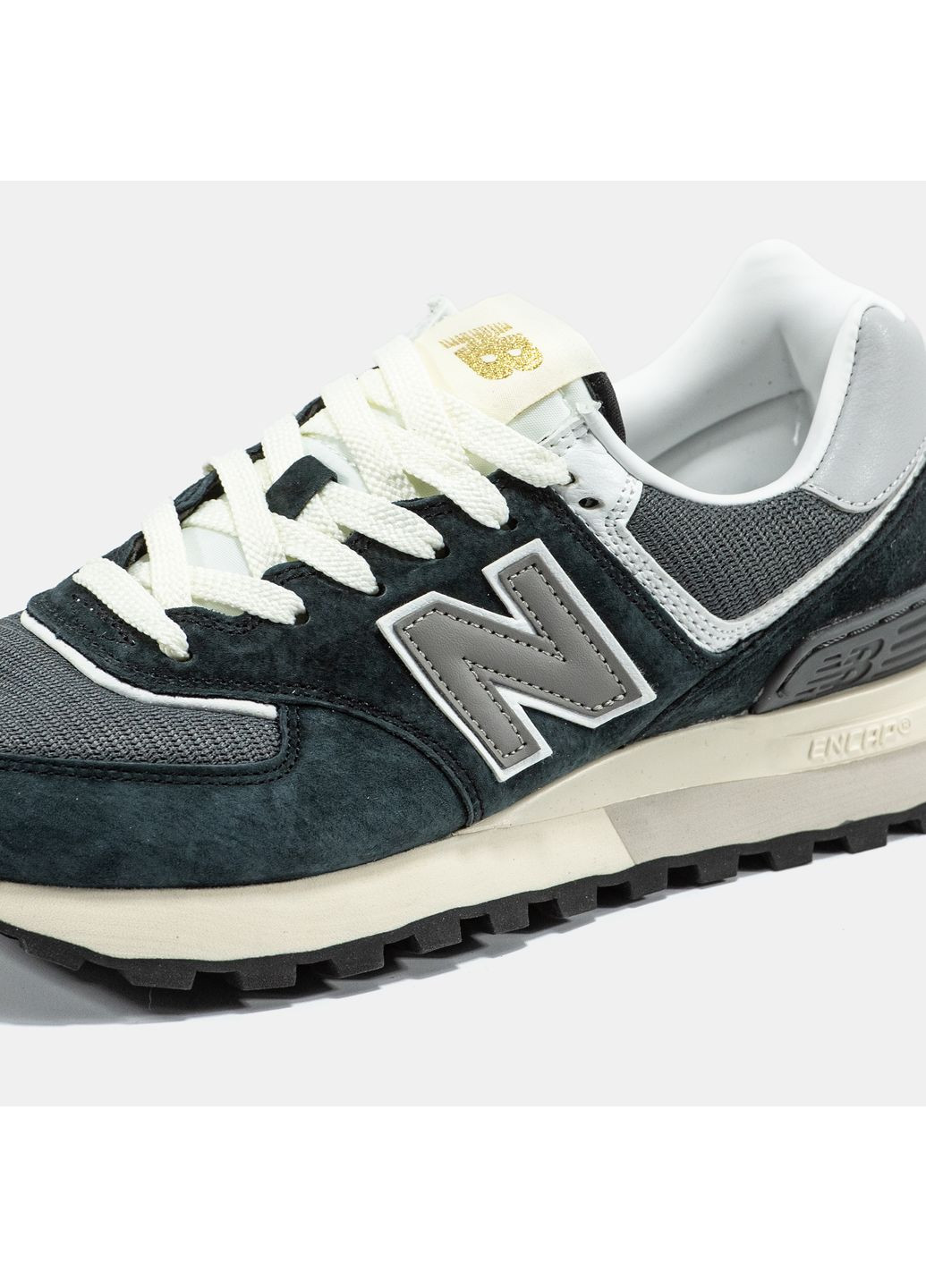 Кроссовки женские New Balance 574 Legacy Green | Нью Беланс 574 темно-зеленые No Brand темно-зелёные демисезоны (367086409)