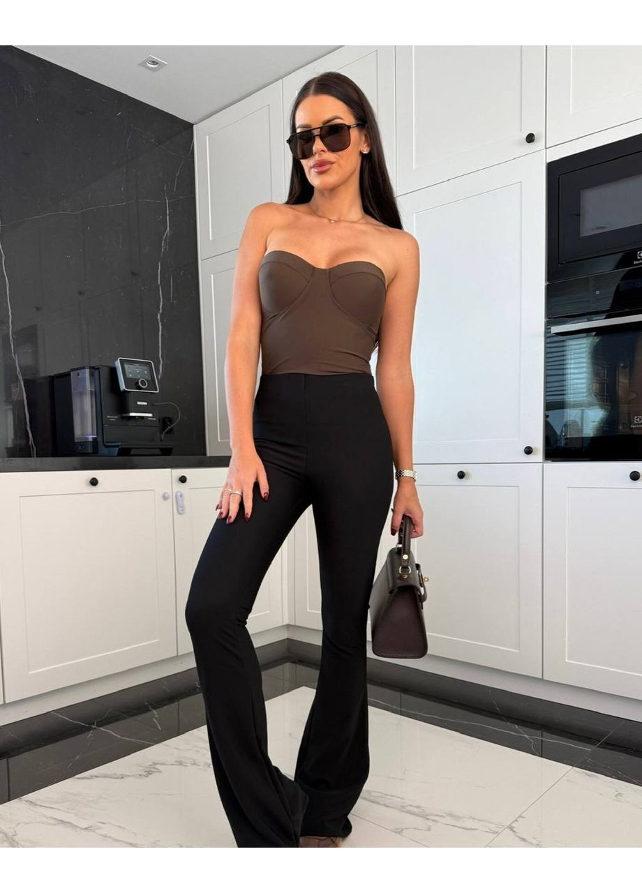 Женские брюки с микродайвинга на флисе No Brand (369136098)