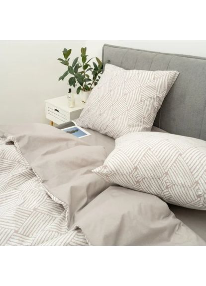 Комплект постільної білизни двоспальний ранфорс 25381 100% бавовна Viluta (365301614)