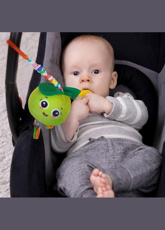 Погремушка-подвеска с прорезывателем "Яблоко" МС 110604-19 Macik (330640502)