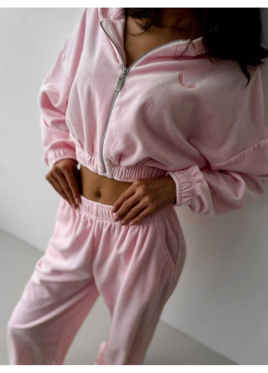 Женский велюровый костюм No Brand (361022092)