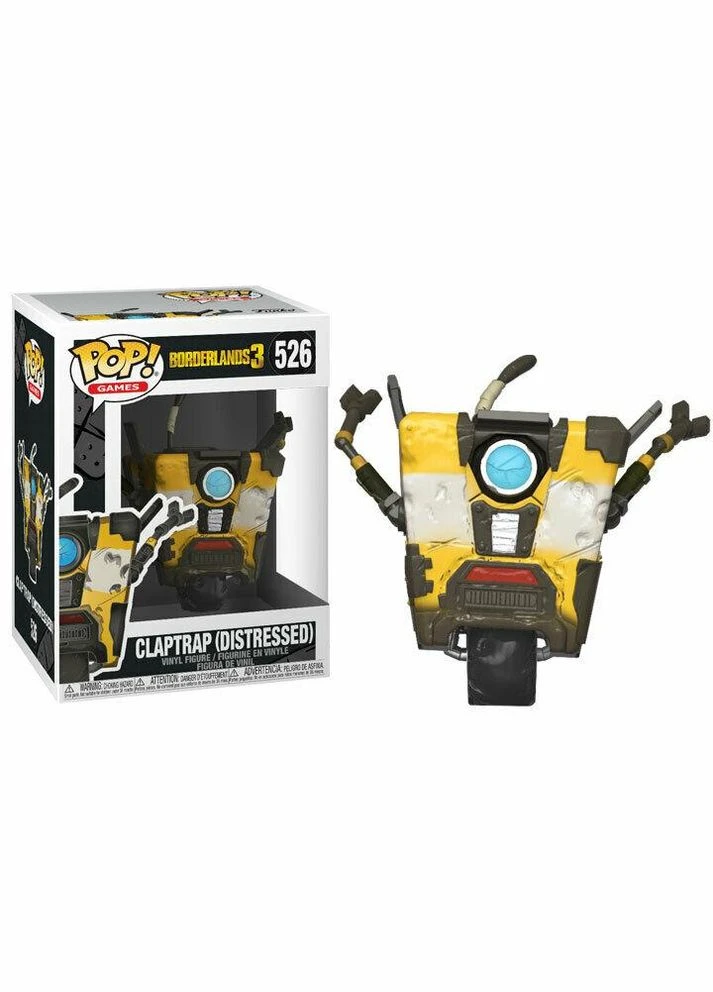 Фигурка Pop Фанко Поп Бордерлендс Железа Borderlands Claptrap 10 см Games B C 526 Funko (317259133)