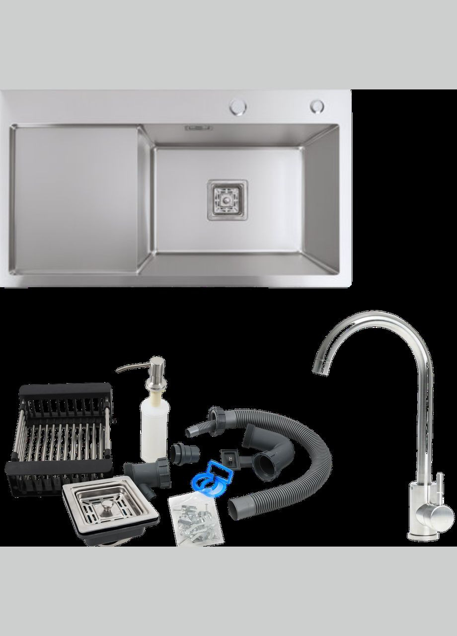 Кухонная мойка Handmade 780х430х220 R Platinum (336937440)