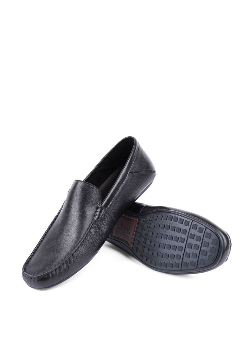 Черные мужские мокасины hf1102 черная кожа Miguel Miratez