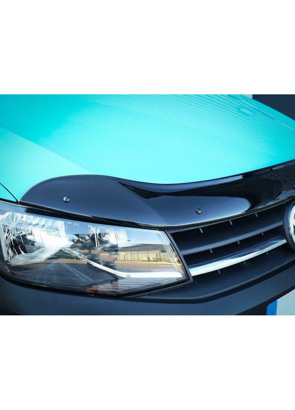 Дефлектор капота (EuroCap) для Caddy 2015-2020 гг. Volkswagen (389059430)