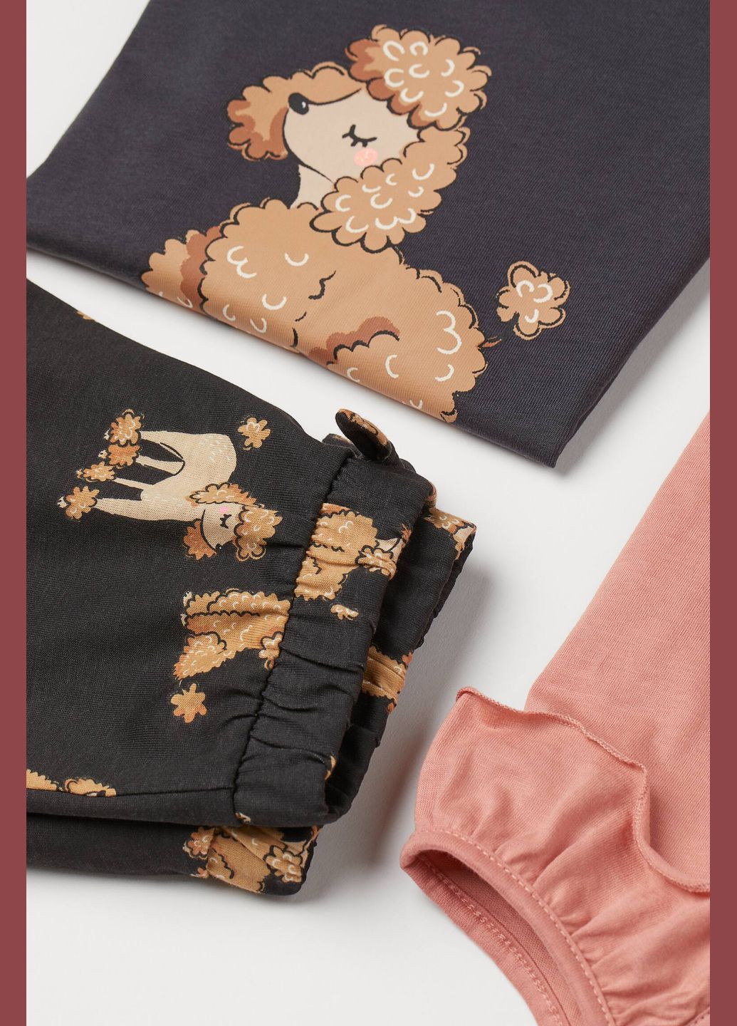 Комбинированный летний комплект (майка, футболка, шорты) H&M