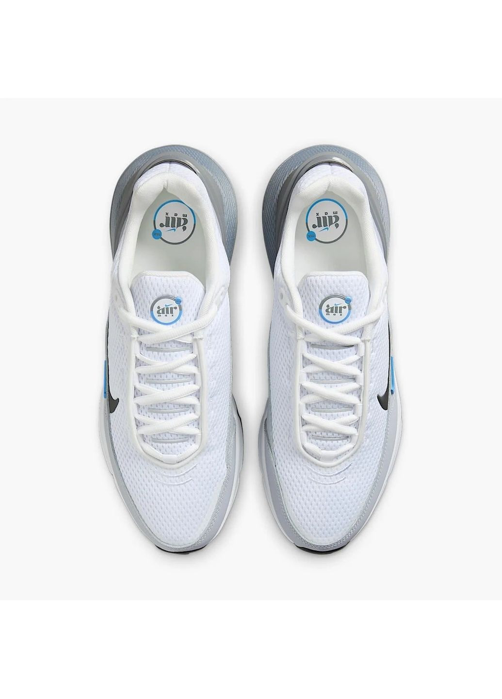 Белые кроссовки мужские air max pulse white/grey Nike