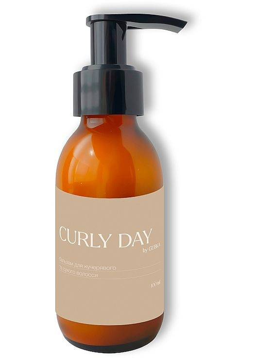 Бальзам для кучерявого та сухого волосся Curly Day 100ml (1446425-31107115) Gubka (368905741)