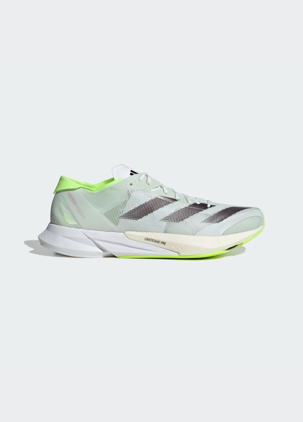 Зеленые летние кроссовки adizero adios 8 adidas