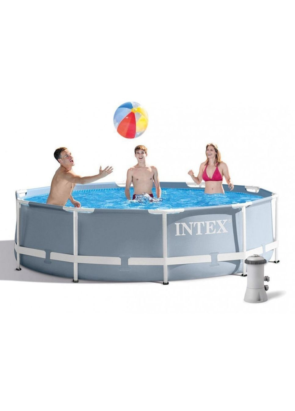 Каркасный бассейн 305х76 см, с картриджным фильтром-насосом Intex 26702 (334010302)