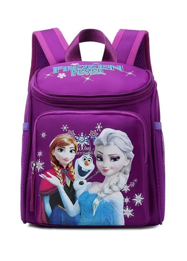 Рюкзак маленький дитячий на 3-4 роки дівчинці Frozen фіолетовий No Brand (296008196)