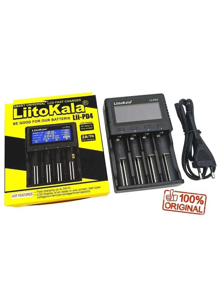 Зарядное устройство Lii-PD4 18650 26650 21700 LiitoKala (391477997)