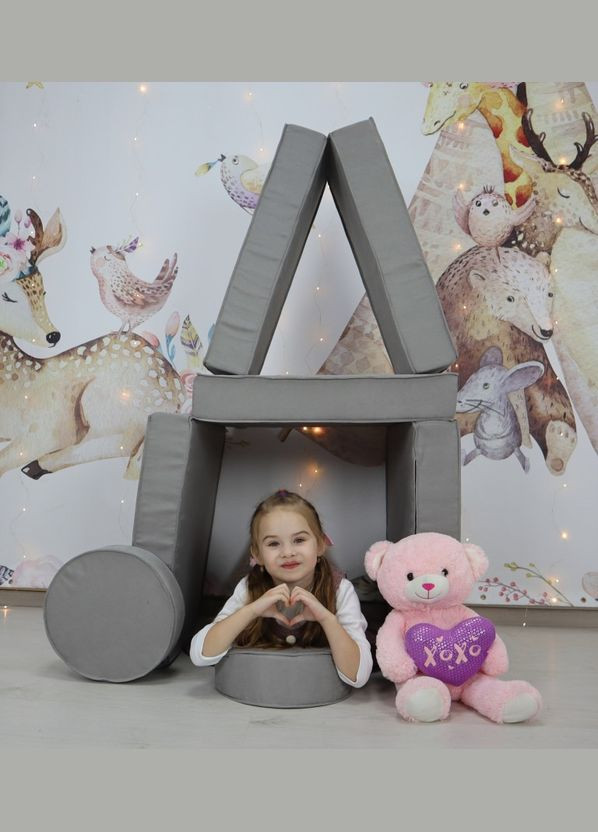 Модульный диван конструктор Эрудит, мягкая мебель трансформер 10 элементов No Brand (316257179)