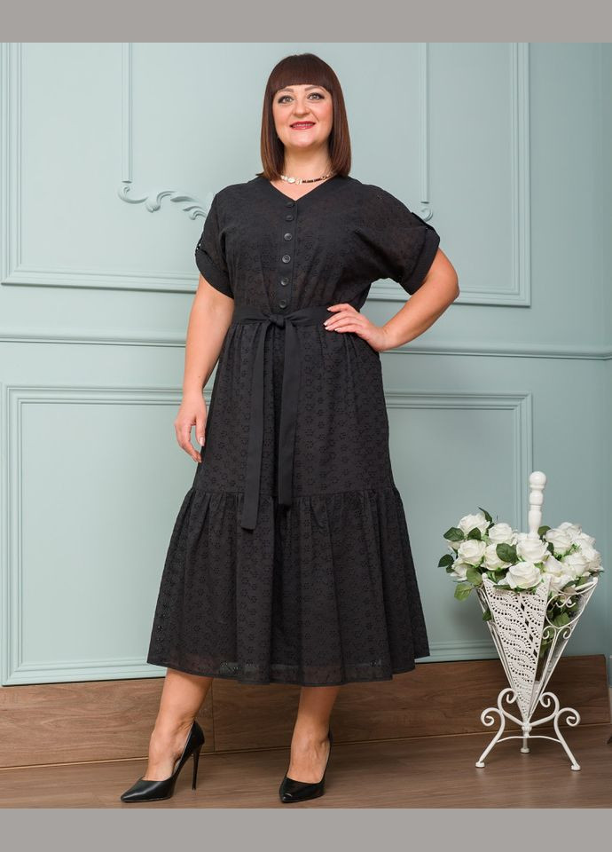 Чорна плаття 14563-6 Alenka Plus