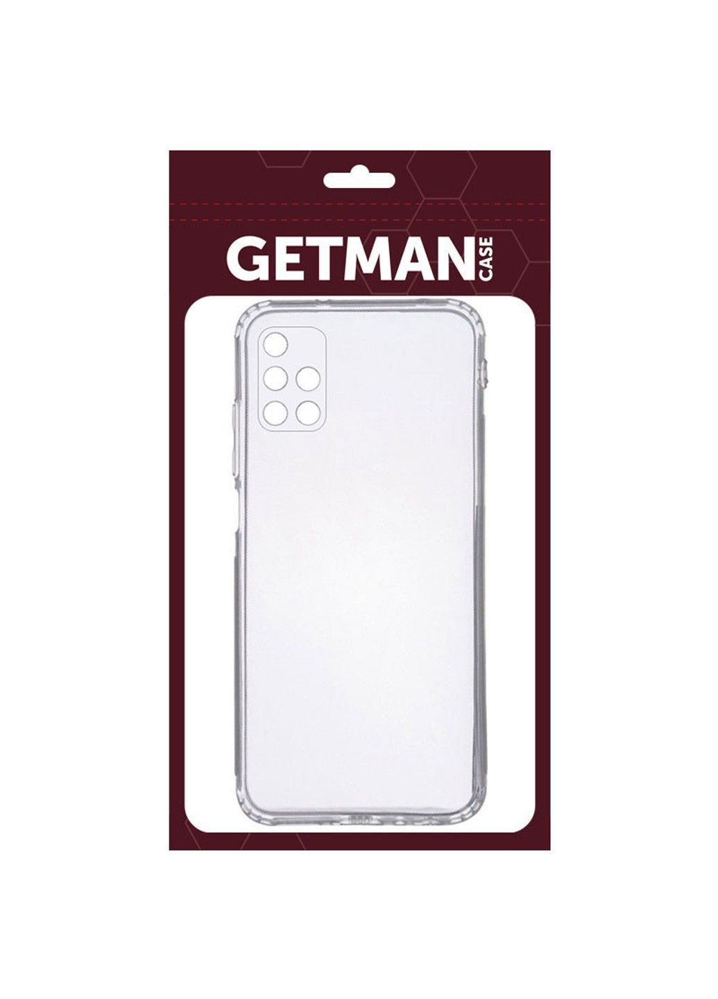 TPU чехол Clear 1,0 mm для Samsung Galaxy M51 Getman (294723464)