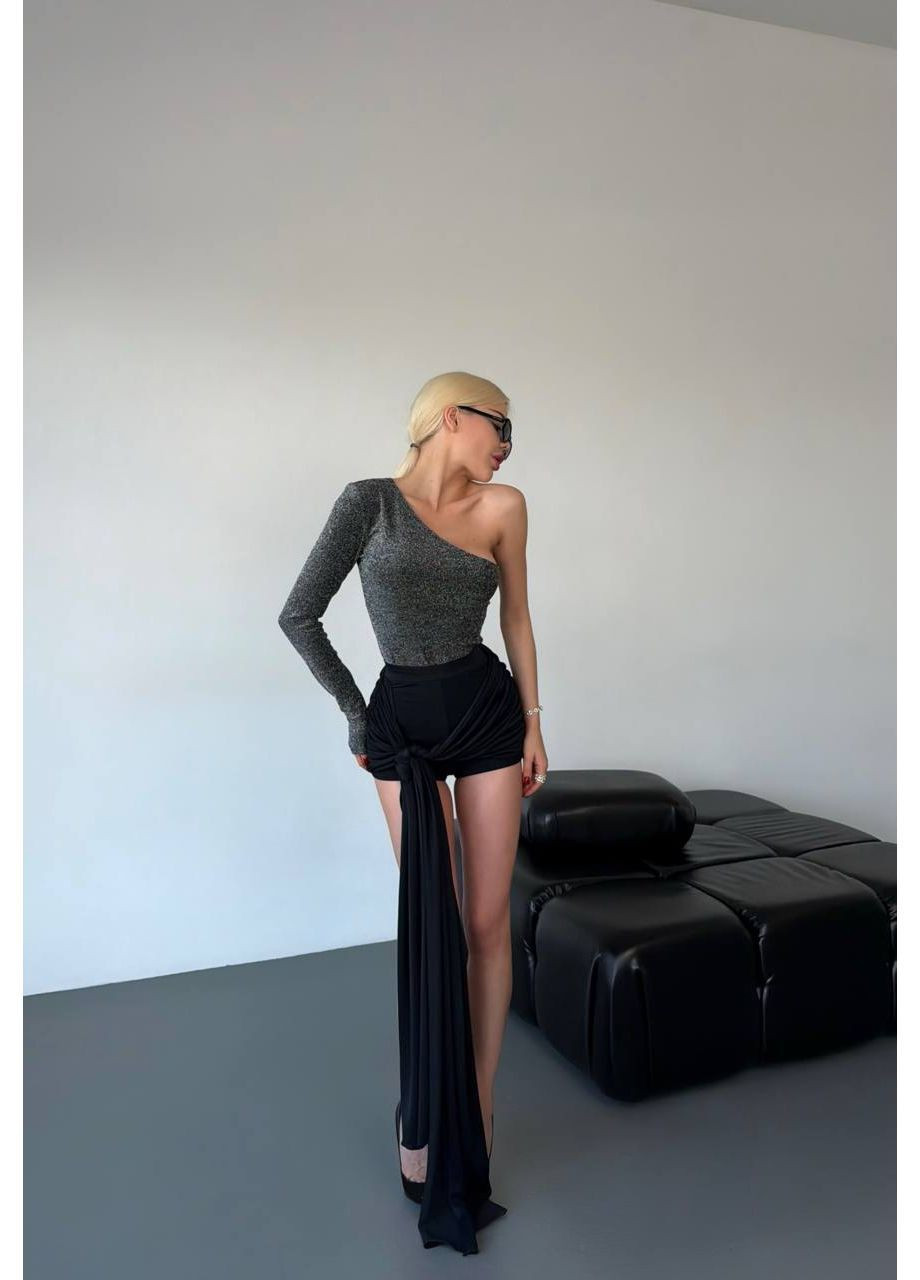 Блискуче боді з одним рукавом Adelante (369378397)