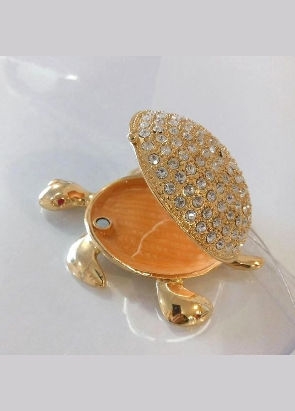 Шкатулка для украшения Черепаха металл 1174N Lefard (346529511)