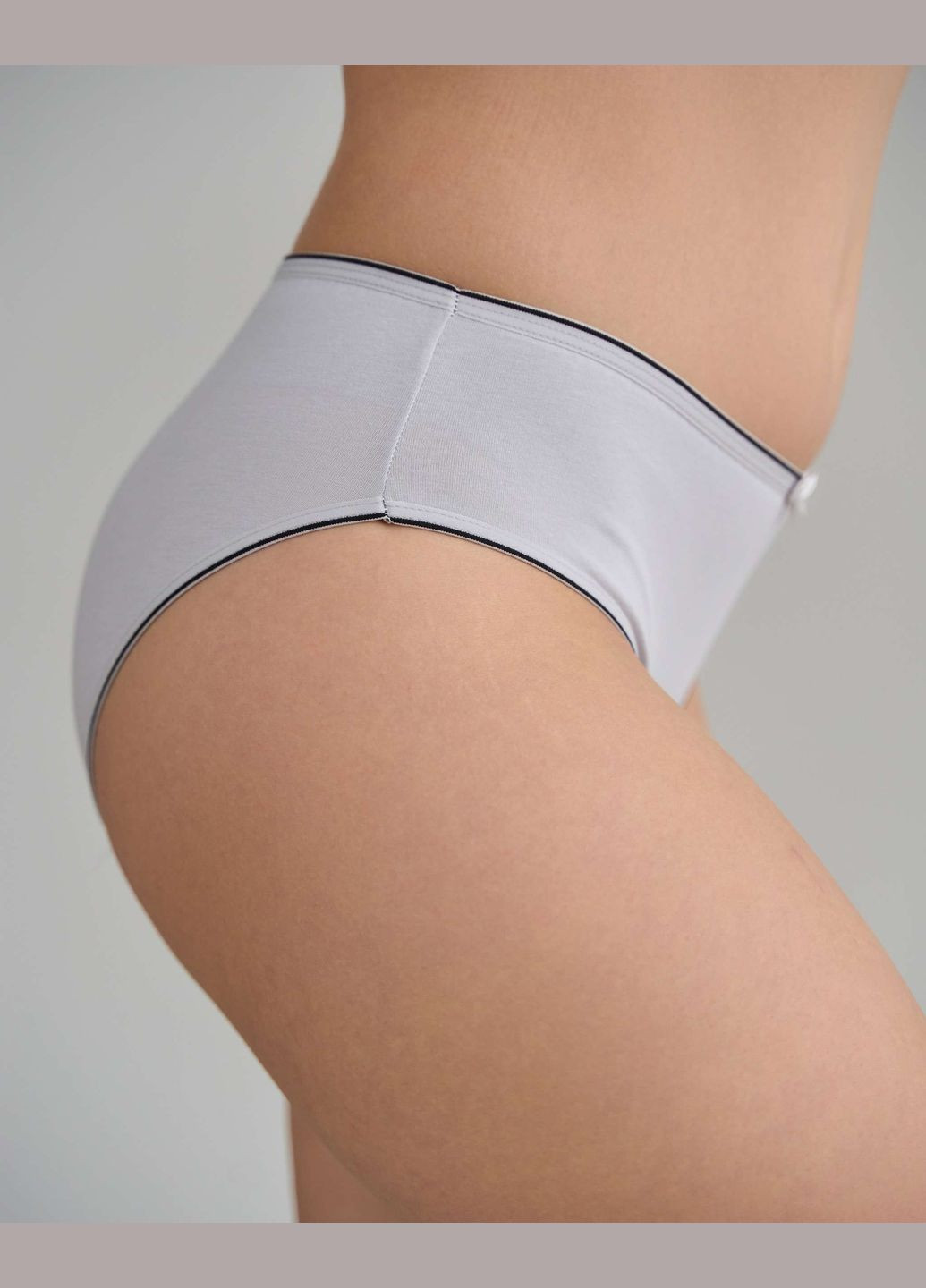 Батальные трусики с черной каемкой 5 шт. Nicoletta (322126734)