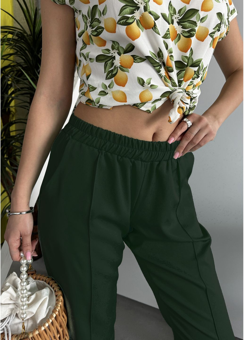 Удобные женские брюки для повседневных и элегантных образов INNOE Штани (357490295)