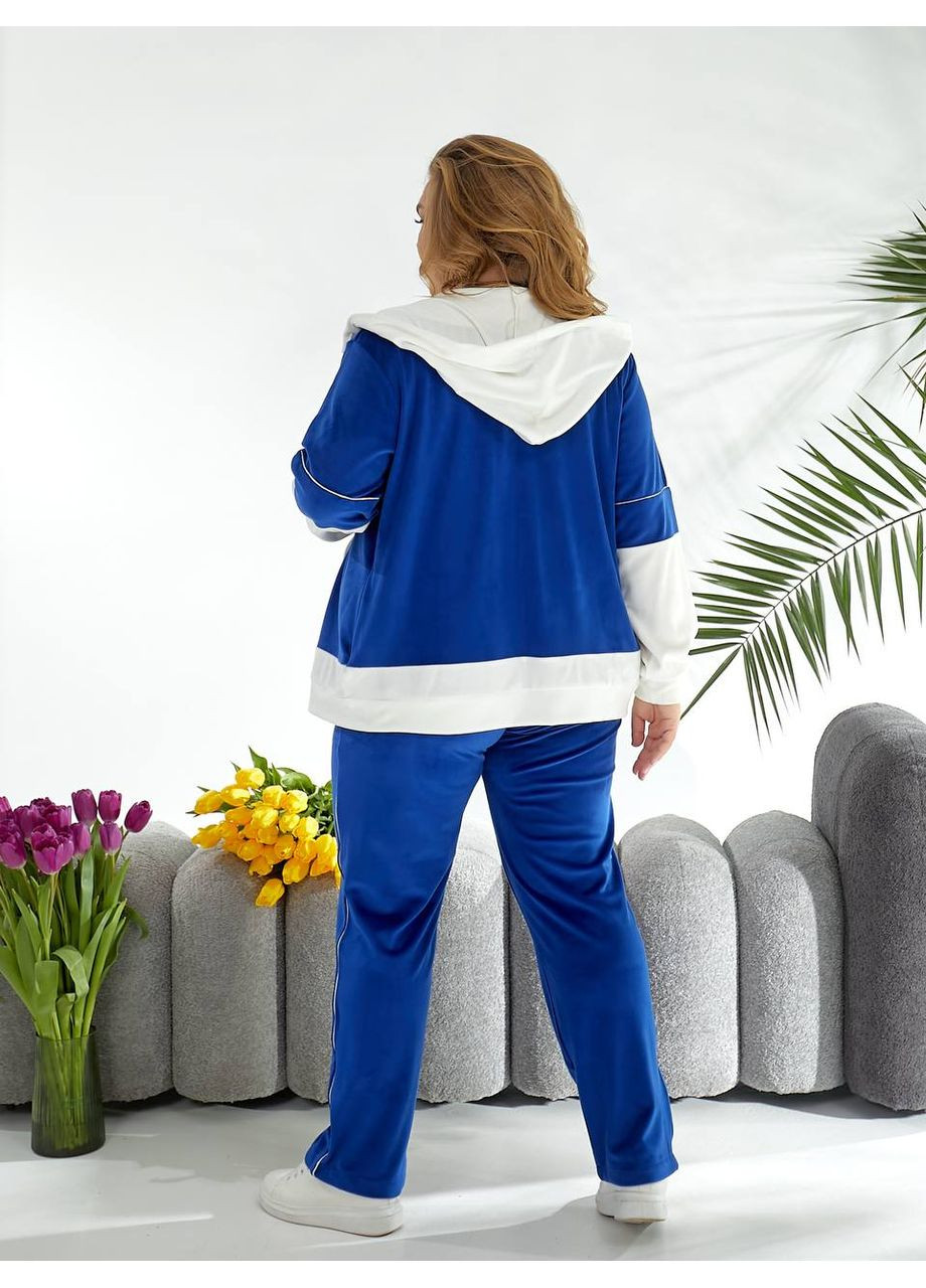 Прекрасно тянущийся костюм велюровый (замеры в описании) DK/DL Мода без кордонів (368458124)