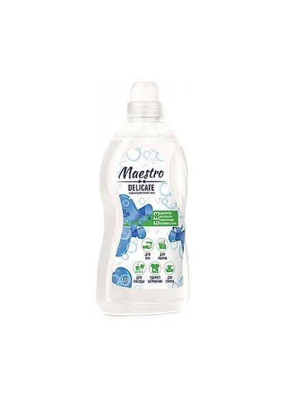 Жидкое хозяйственное мыло Мыловаренные традиции Delicate, 1000 мл Maestro (370498575)