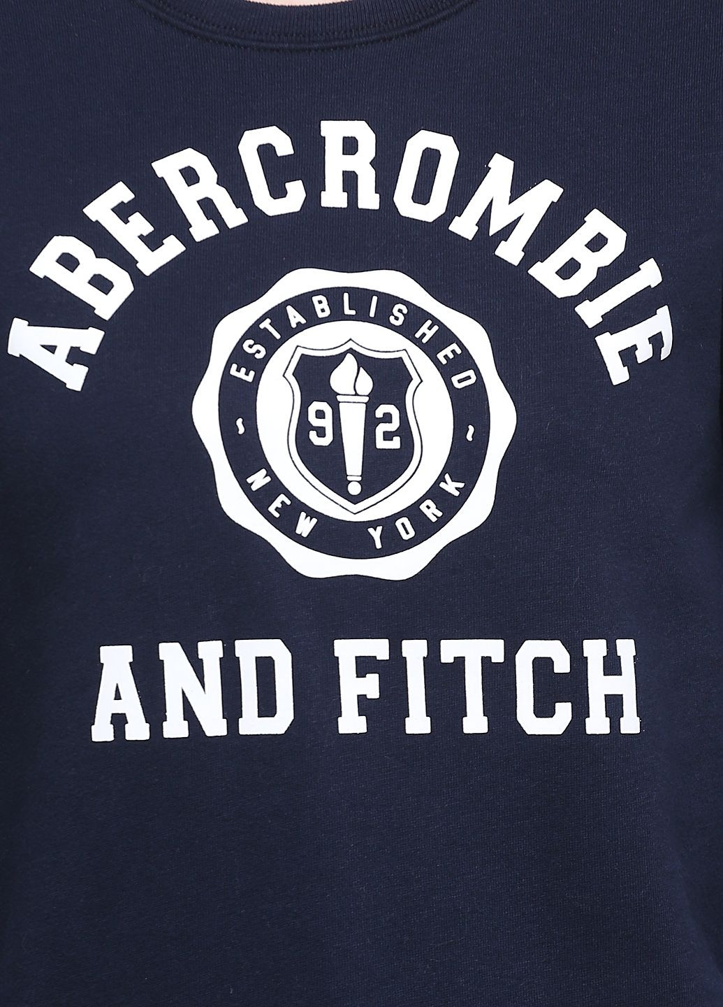 Світшот Abercrombie & Fitch - крой темно-синий - (263948450)