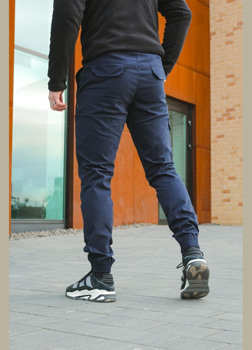 Темно-синие брюки Vakko