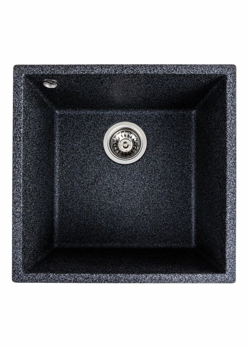 Гранитная мойка для кухни 4040 RUBA матовый. Platinum (342069362)