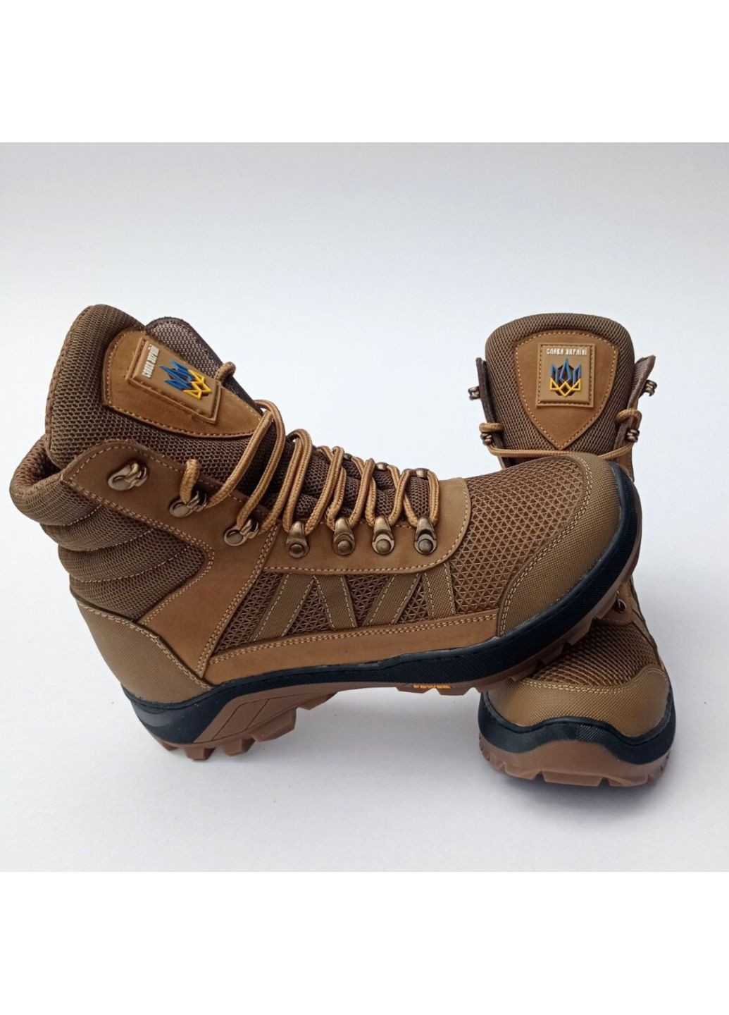 Кожаные Летние Берцы Ботинки Тактические. 36-48р Койот. Гидрофобная натуральная кожа! MSLM-1054 No Brand (349513072)