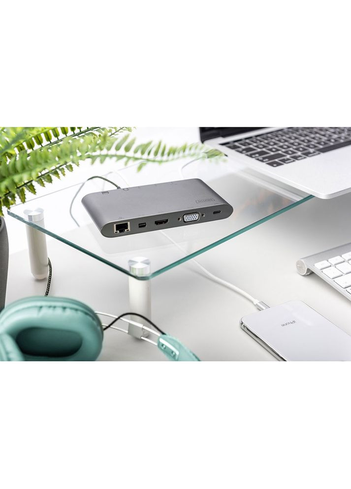 Док-станция USB-C 11-port Universal Docking Station (DA-70875) Digitus (344457926)