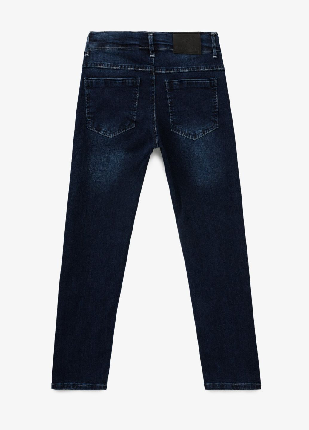 Синие демисезонные джинсы regular для мальчика 1709 146 см синий shop (2000990816887) No Brand