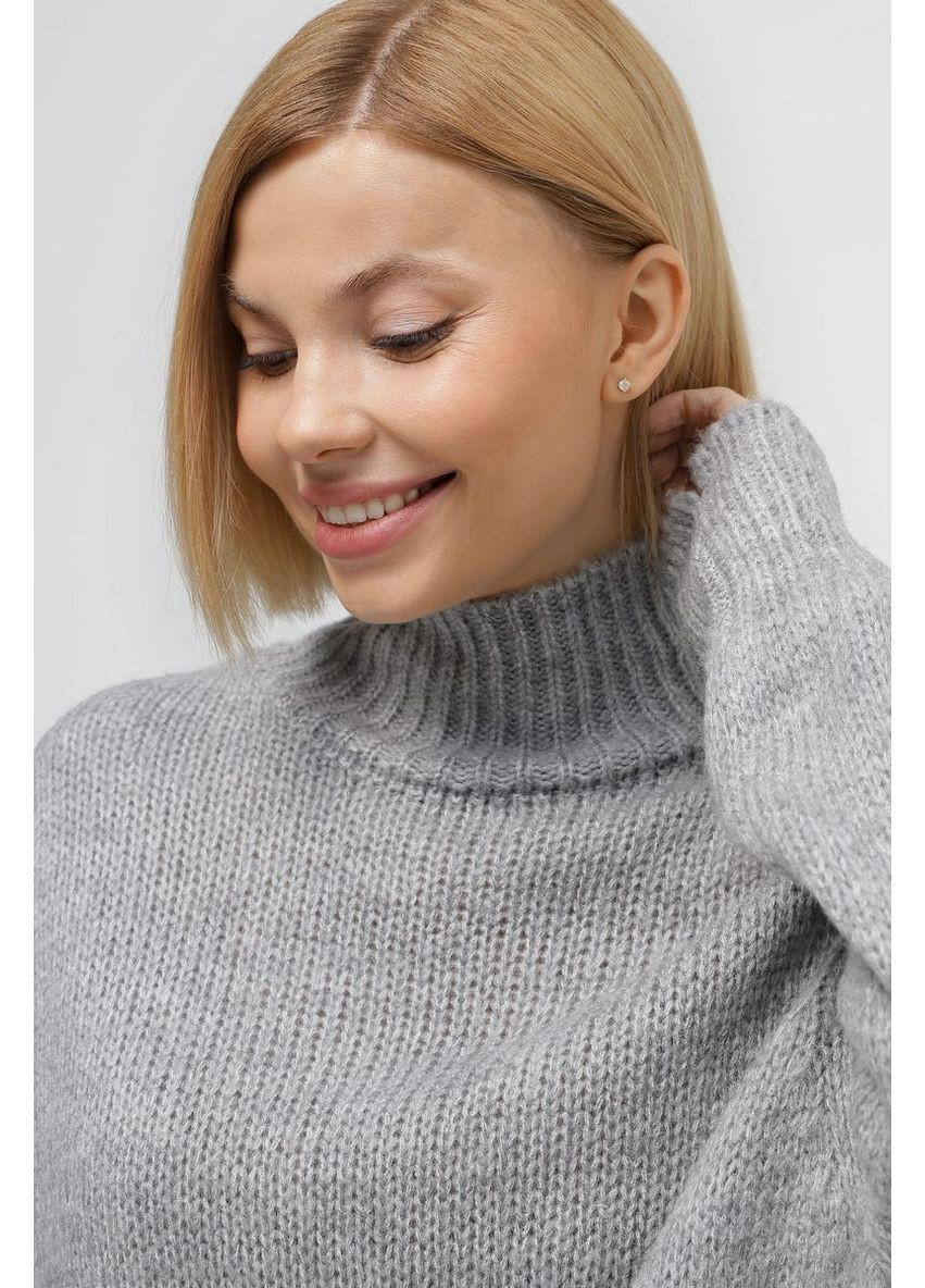 Сірий зимовий светр sw933 Sewel